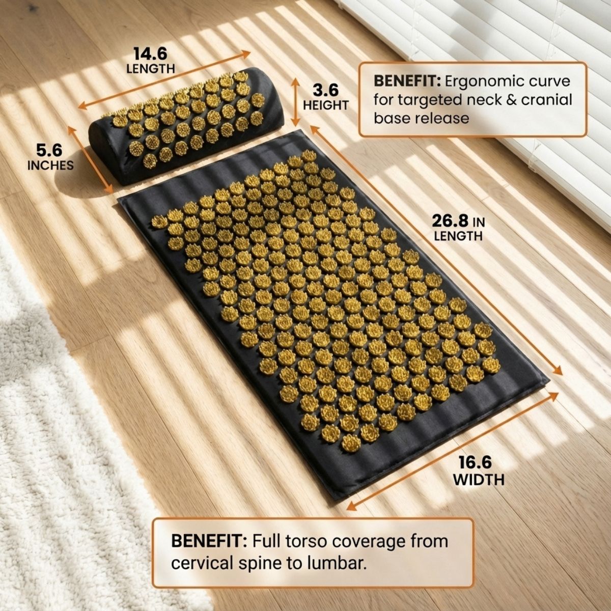 Premium Reset Acupressure Mat